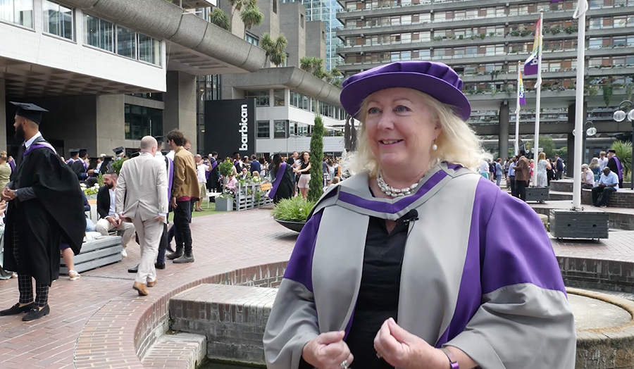 Ann Minogue, Honorary Doctor of Philosophy, Summer 2019, honorary graduate