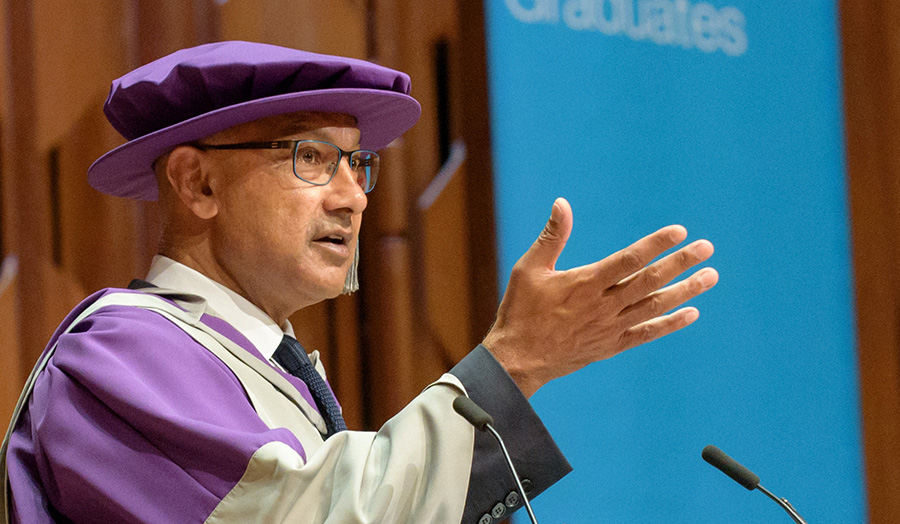 Bharat Mehta OBE, CBE, Honorary graduate, Honorary Doctor of Philosophy, 2017