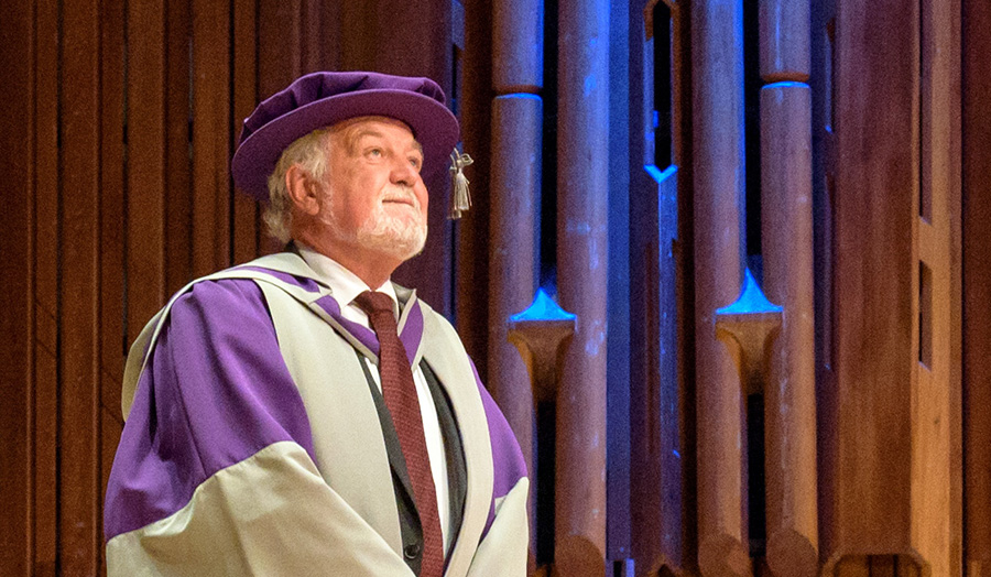 Clive Jones CBE, Honorary Graduate, Honorary Doctor of Letters, Summer 2017