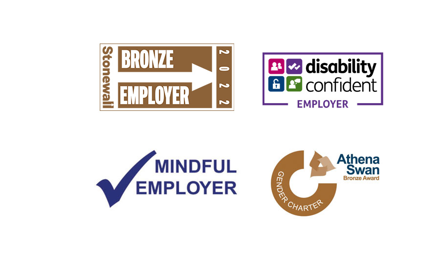 We are a Disability Confident Employer, a Mindful Employer and are committed to diversity.