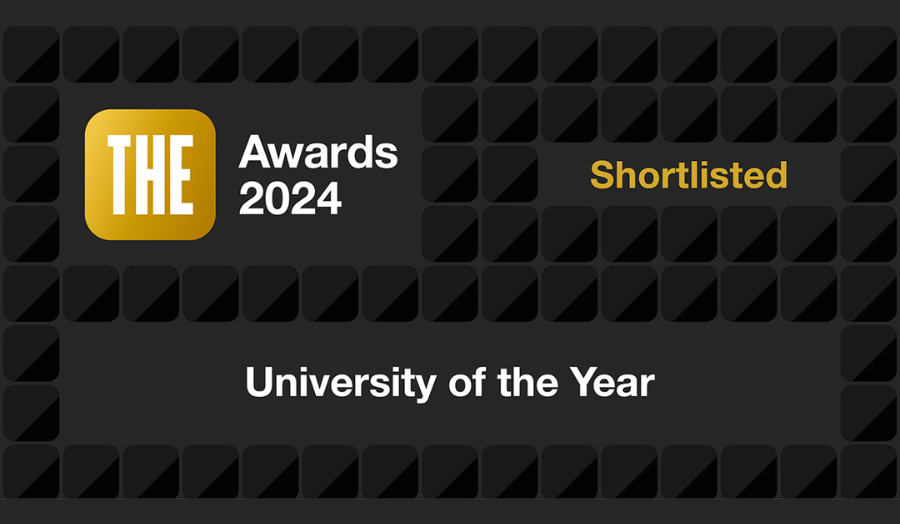 Times Higher Education University of the Year shortlist logo