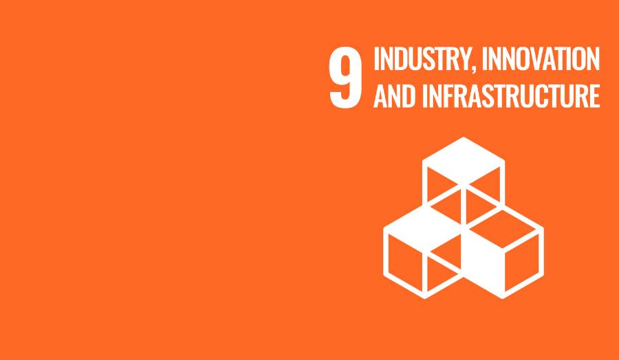 Industry, Innovation, and Infrastructure SDG logo