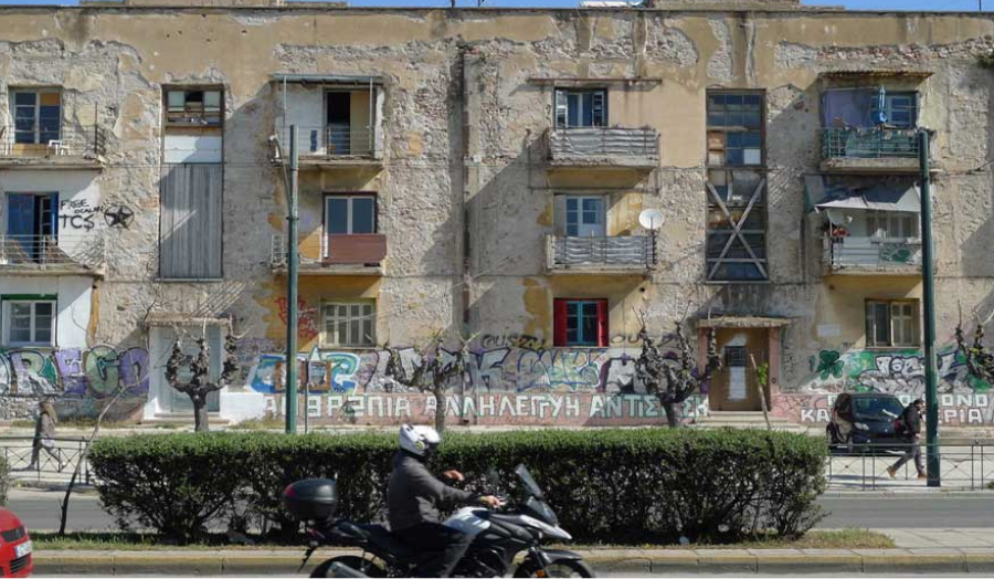 1930s Prosfygika (refugee housing) in Athens (Robert Barnes, 2022) 