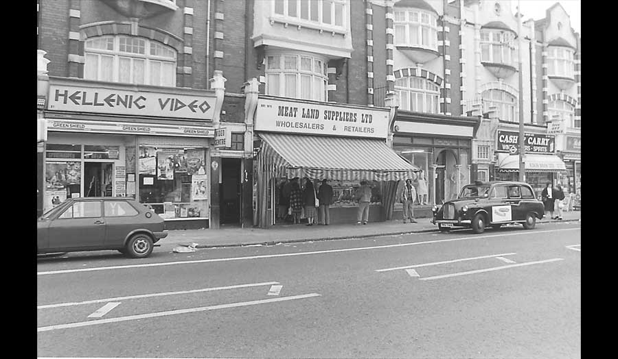 A Palmers Green butcher in the 1980s